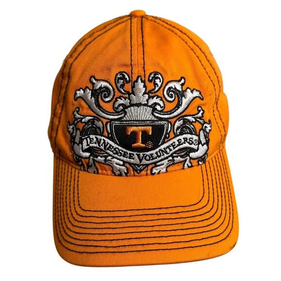 NCAA By Signatures University Of Tennessee Hat Orange Adjustable Baseball Cap OS - Picture 9 of 11